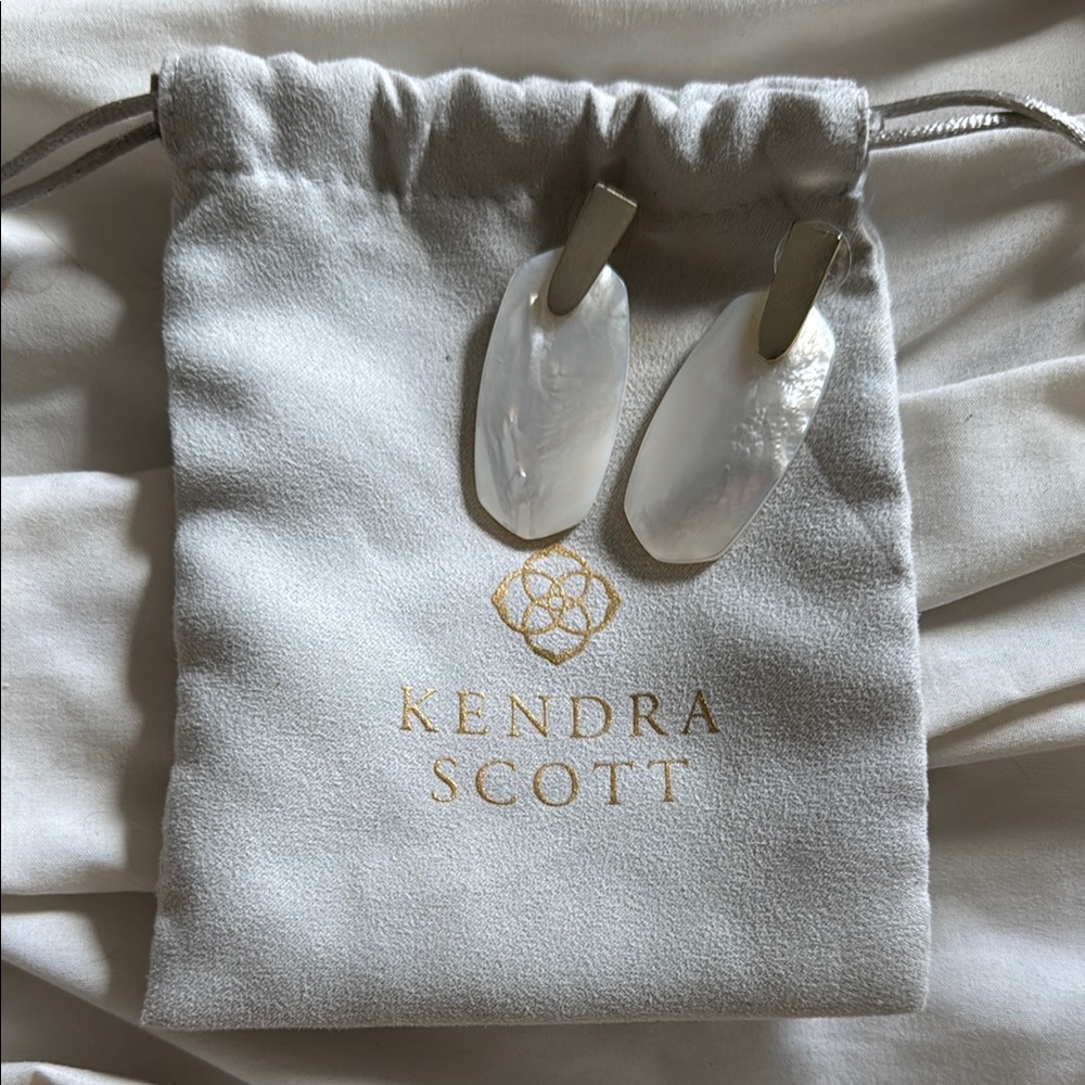 Kendra Scott Ivory Drop Earrings